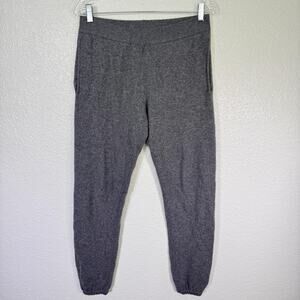 Naadam Cashmere Jogger Pants Mens Small Lounge Cozy Casual Grey Tapered Leg Pant